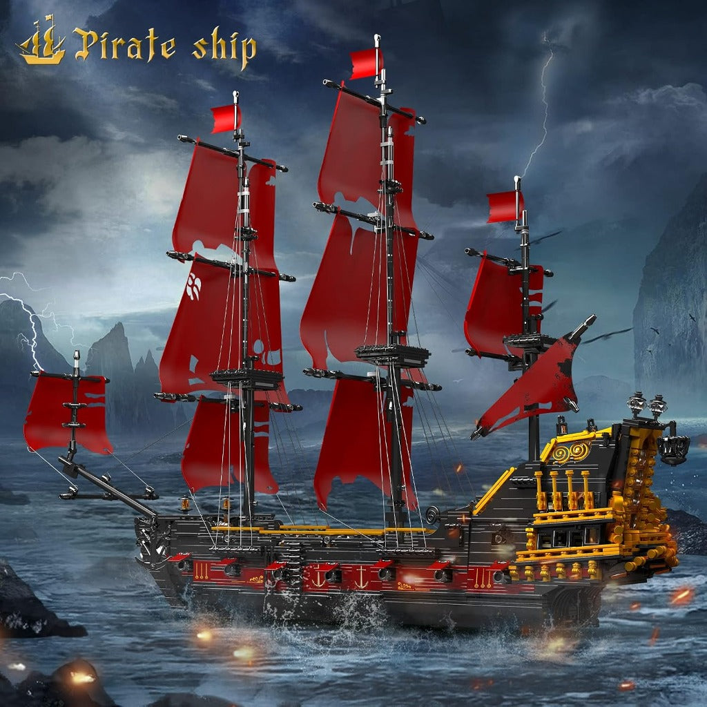 Mould King Queen Pirate Ship (13109) building set - view 6