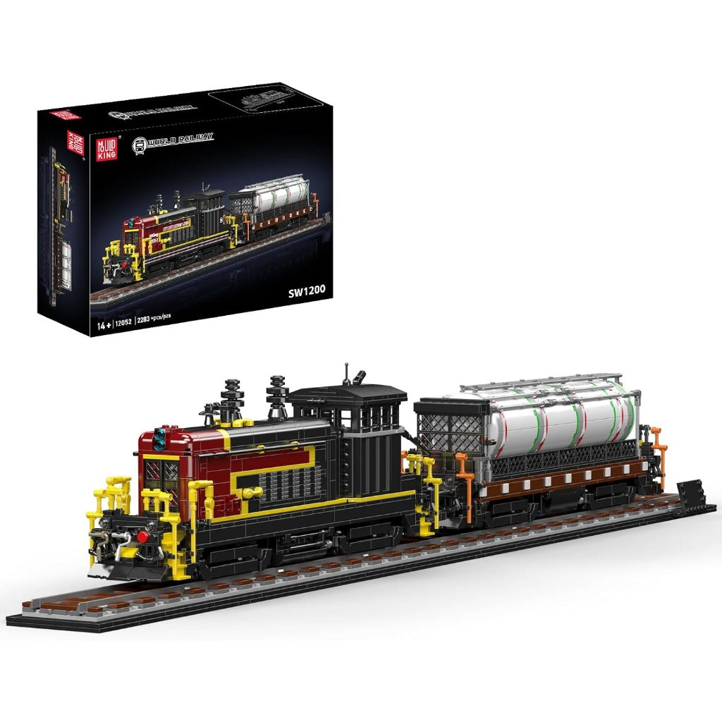 Mould King SW1200 Classic Diesel Switcher Locomotive (12052) building set
