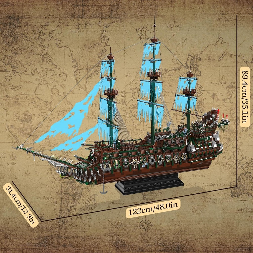Mould King The Flying Dutchman Ghost Ship (13218) building set - view 3