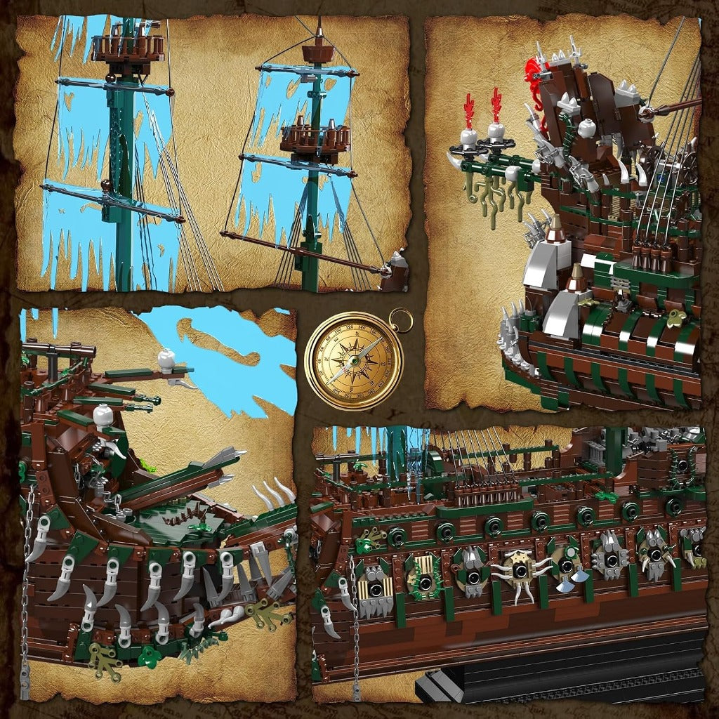 Mould King The Flying Dutchman Ghost Ship (13218) building set - view 5