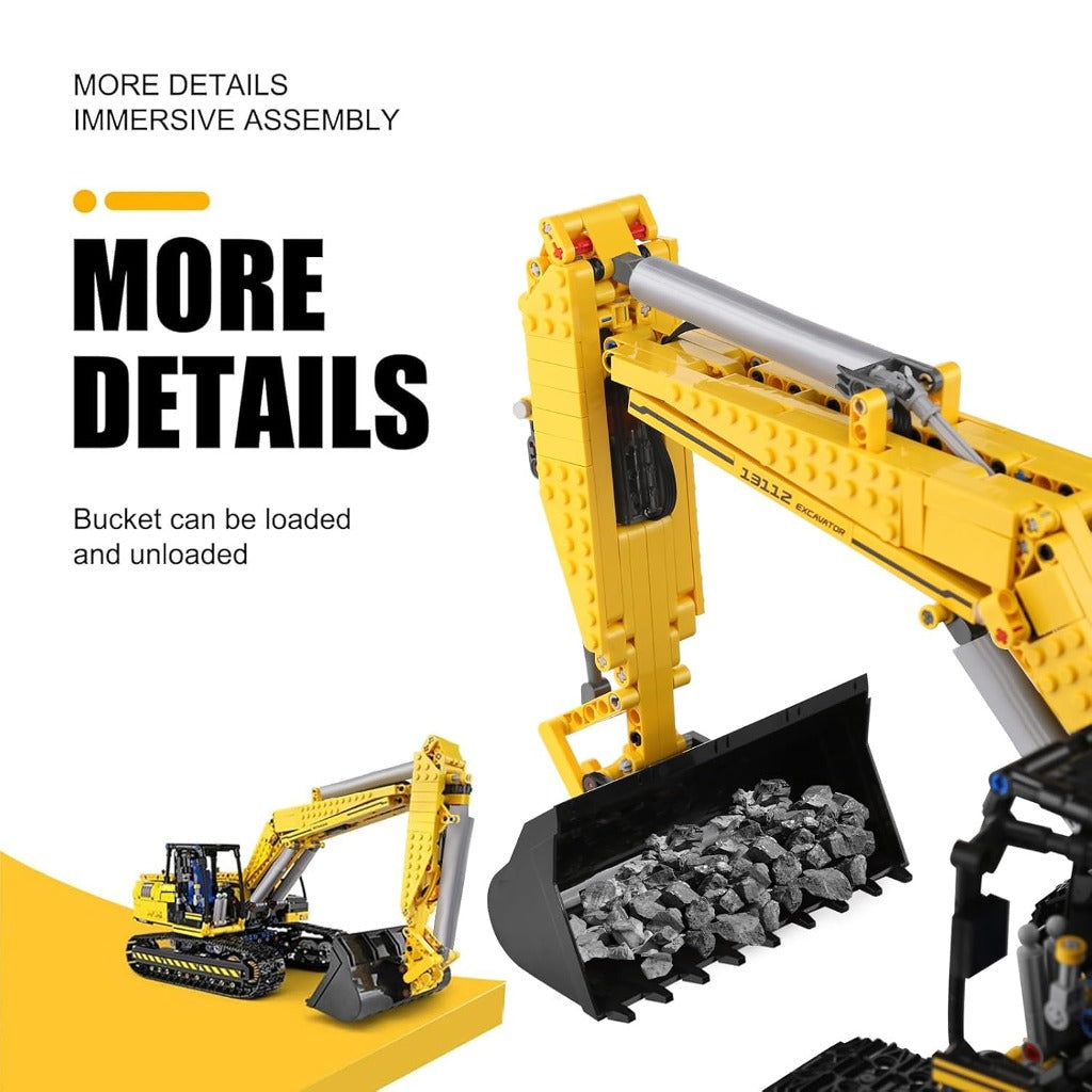Mould King Tracked Excavator Dynamic Version (13112) building set - view 5