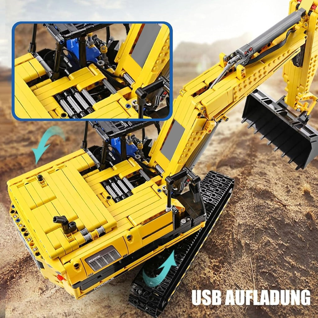 Mould King Tracked Excavator Dynamic Version (13112) building set - view 7