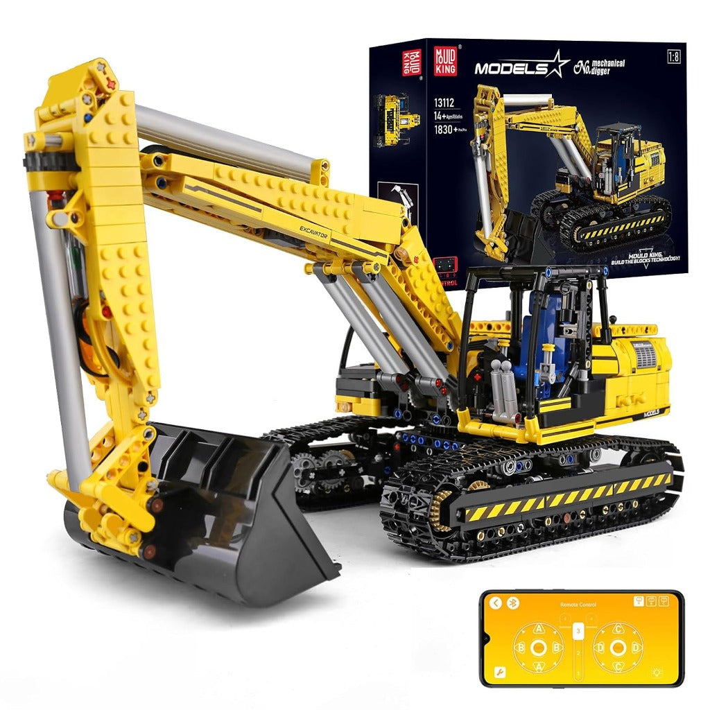 Mould King Tracked Excavator Dynamic Version (13112) building set