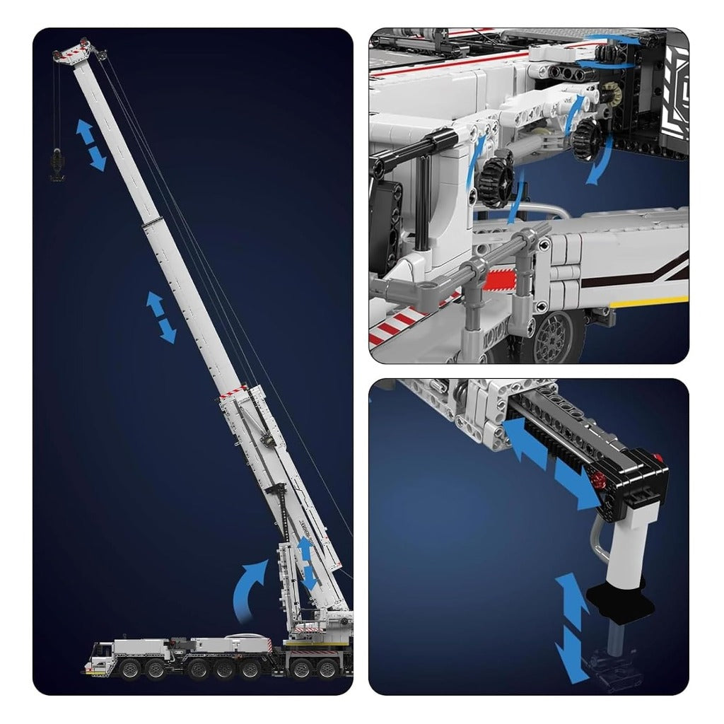 Mould King Ultimate Liebherr LTM 11200 (17007) building set - view 5