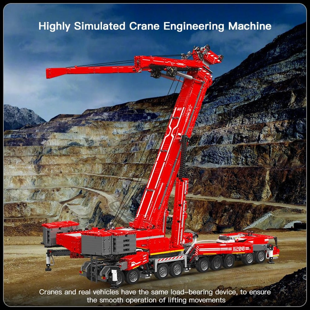 Mould King Ultimate Liebherr LTM 11200 (17008) building set - view 5