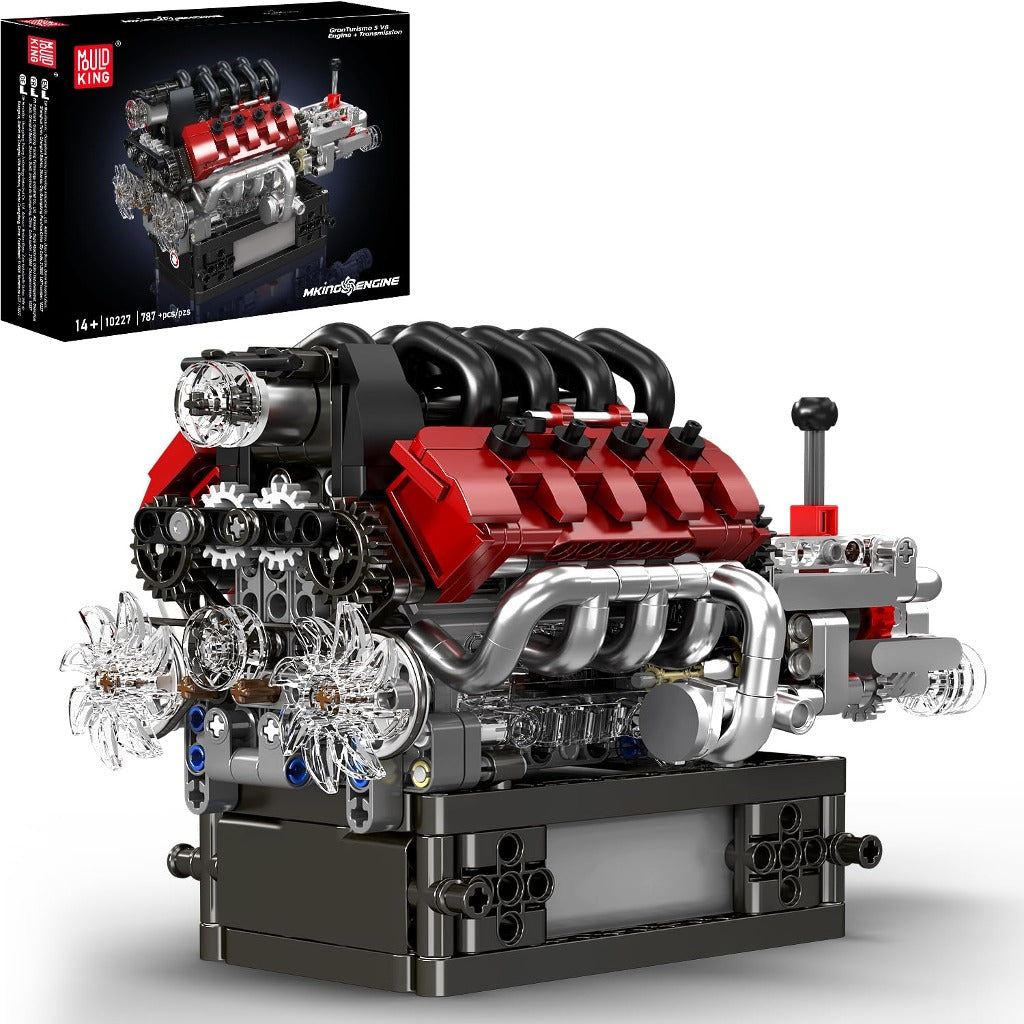 Mould King V8 Engine with Transmission (10227) building set
