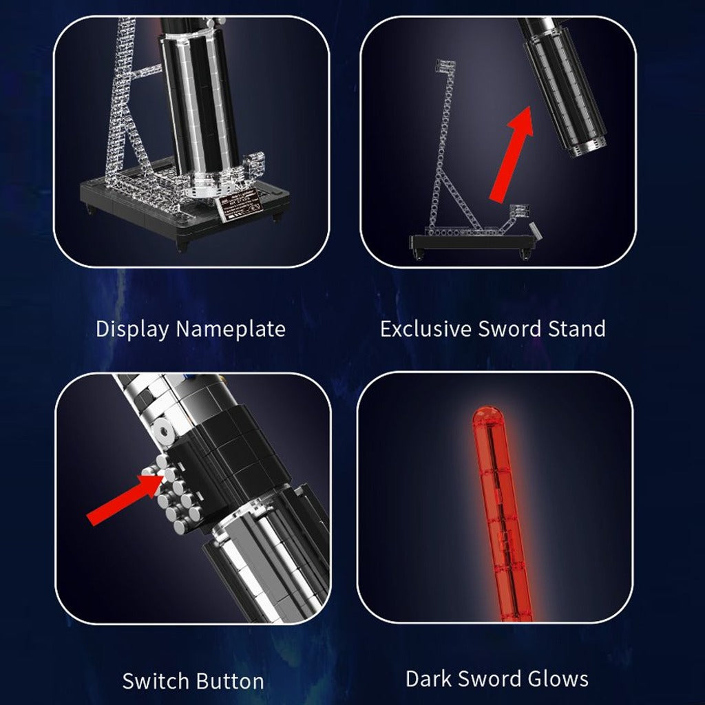 Mould King Vader's Lightsaber (10237) building set - view 4