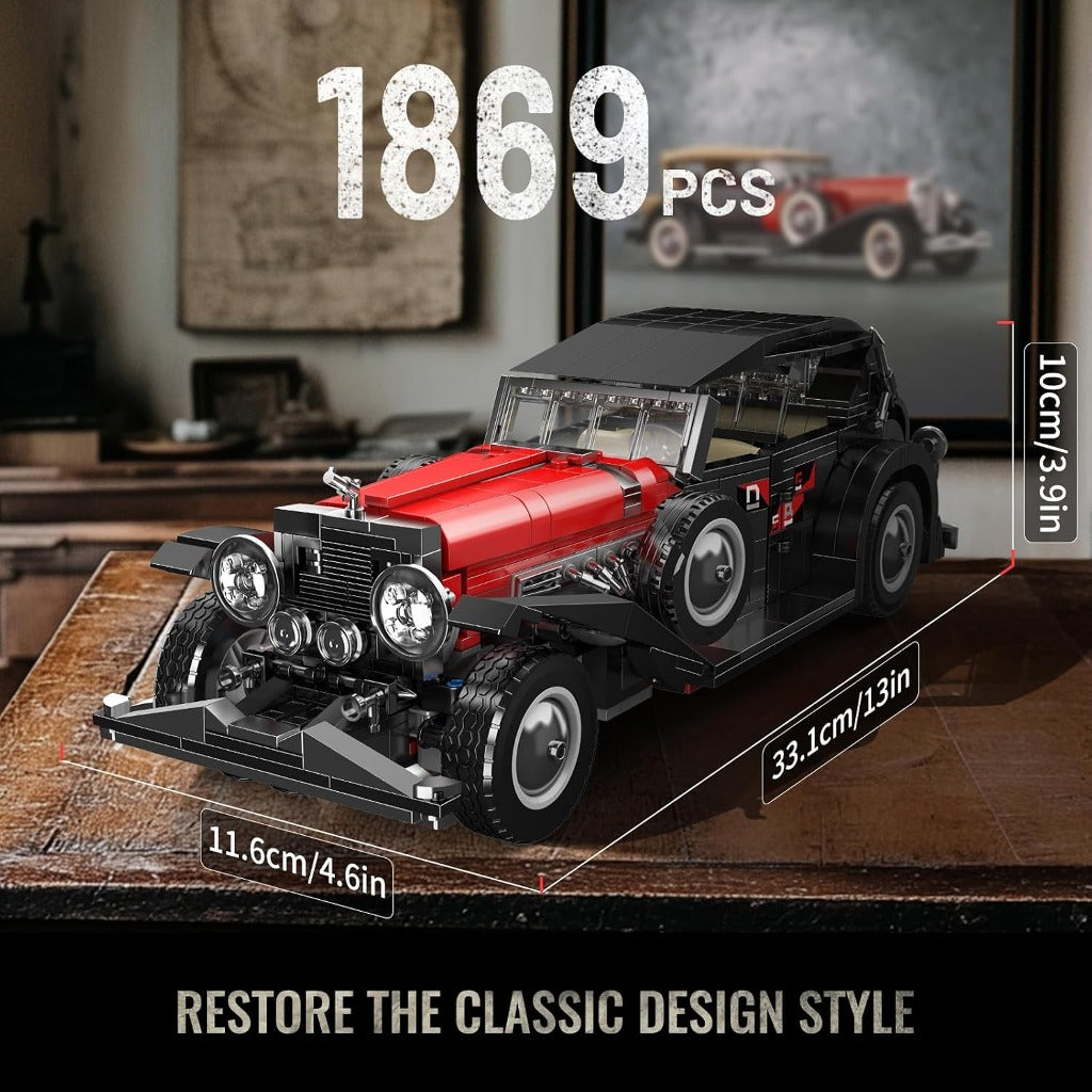Mould King Vintage Convertible Car (10114) building set - view 3