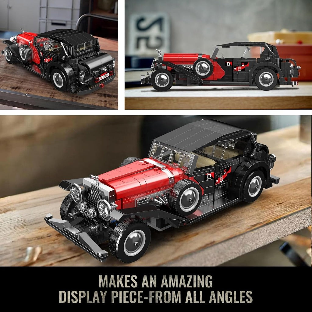 Mould King Vintage Convertible Car (10114) building set - view 6