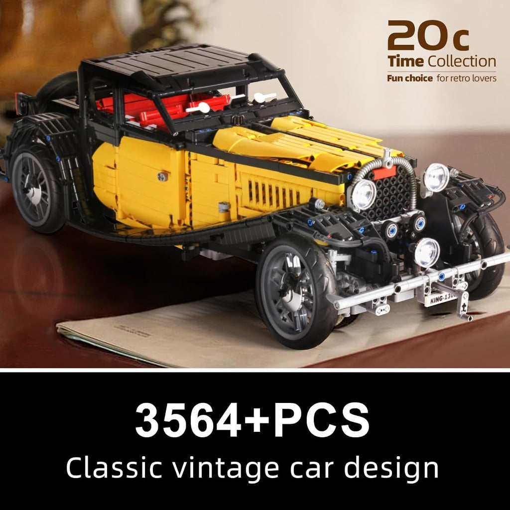 Mould King Vintage T50 Car (13080) building set - view 3