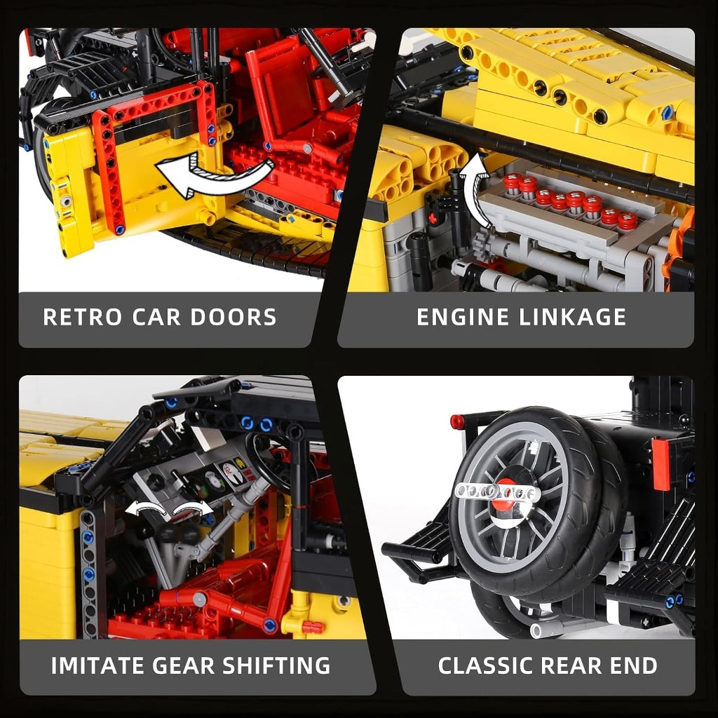 Mould King Vintage T50 Car (13080) building set - view 4