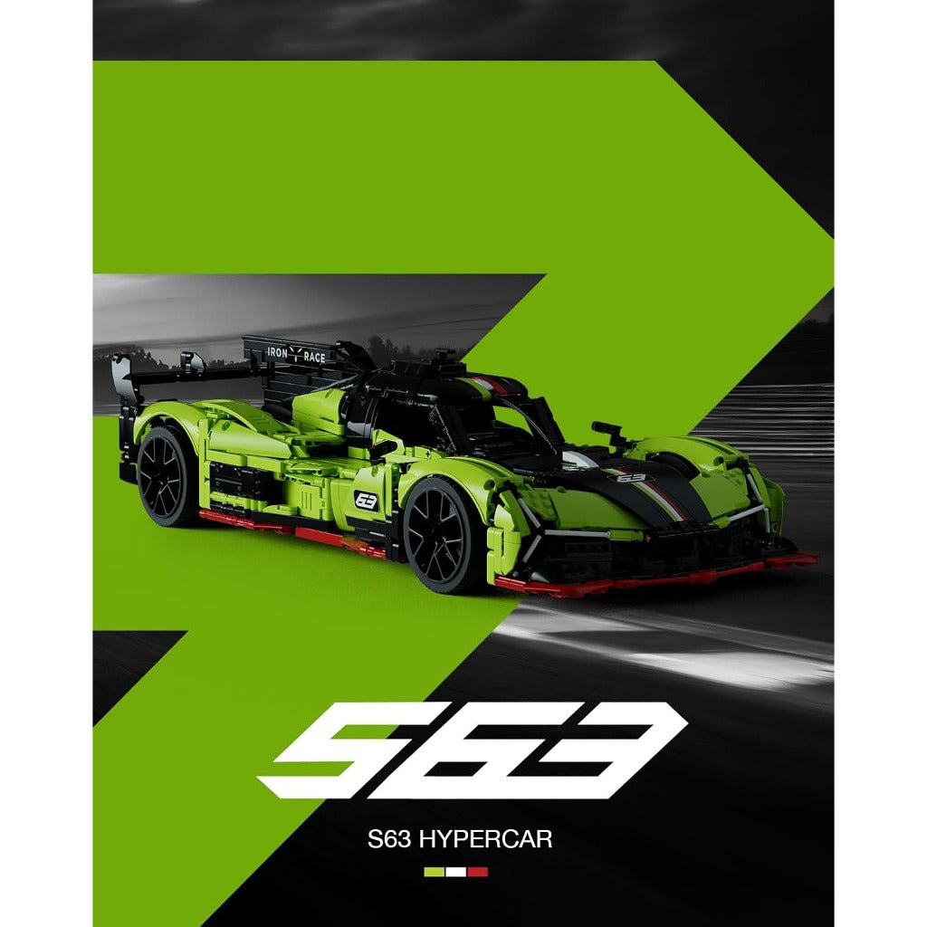 NifeliZ S63 Racing Car building set - view 2