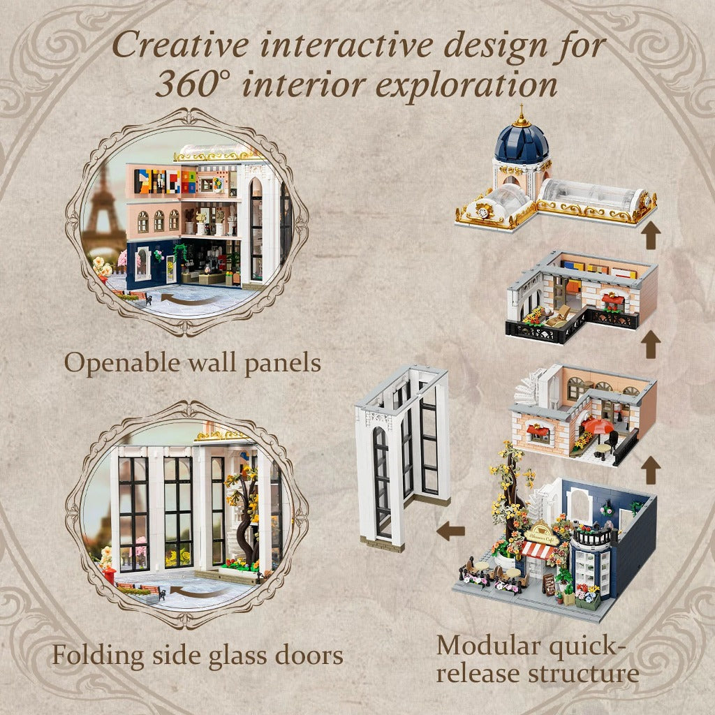 Pantasy Blossom Cafe (85032) building set - view 6