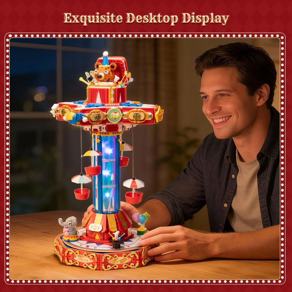 Pantasy Circus Paradrop (86003) building set - view 6