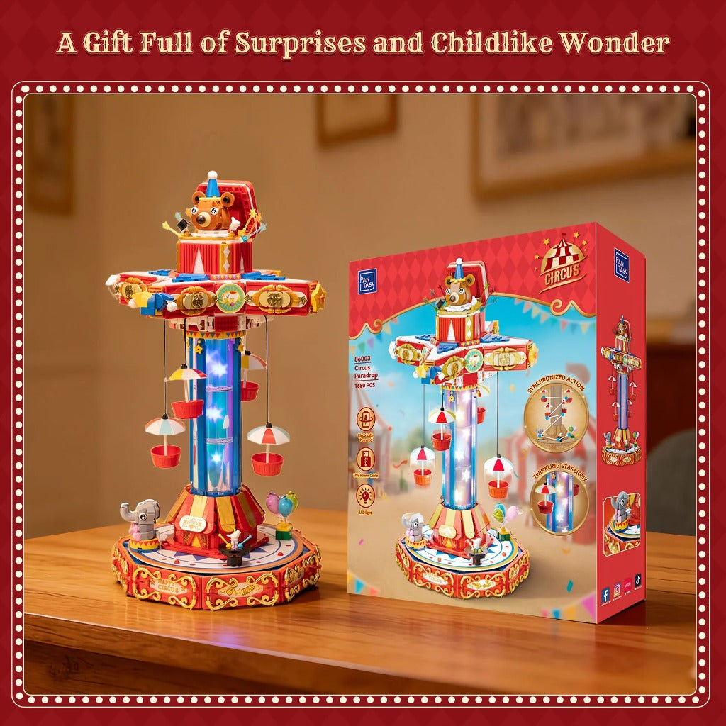 Pantasy Circus Paradrop (86003) building set - view 7