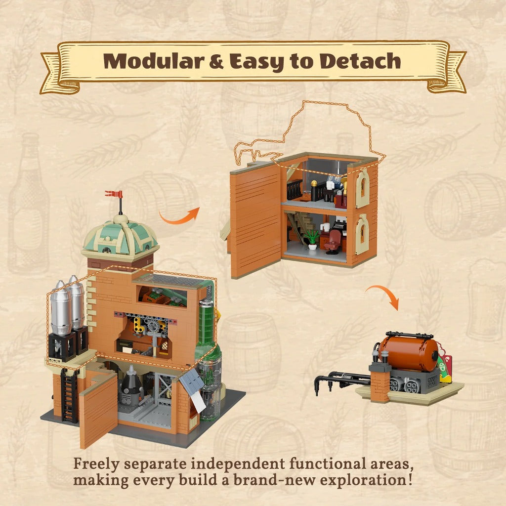 Pantasy Craft Brewery (85023) building set - view 6