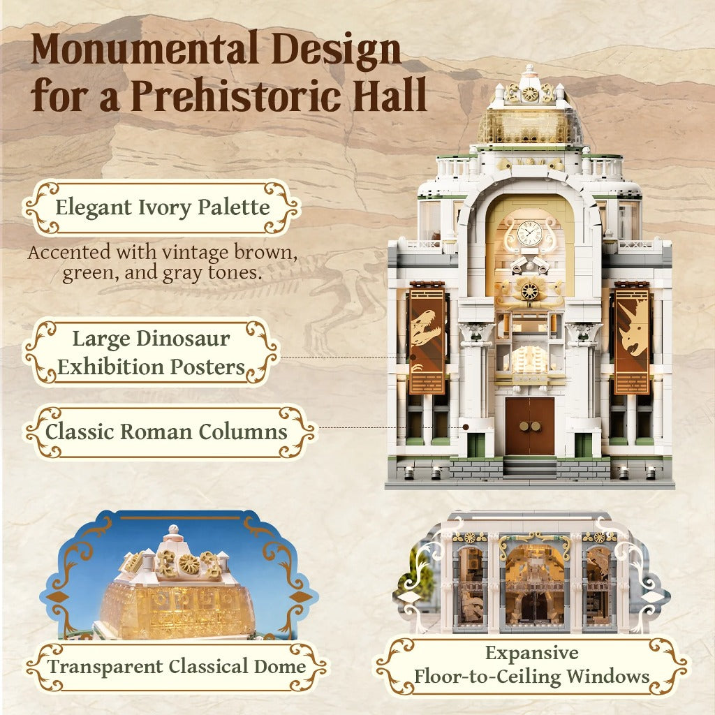 Pantasy Dinosaur Museum (85047) building set - view 3