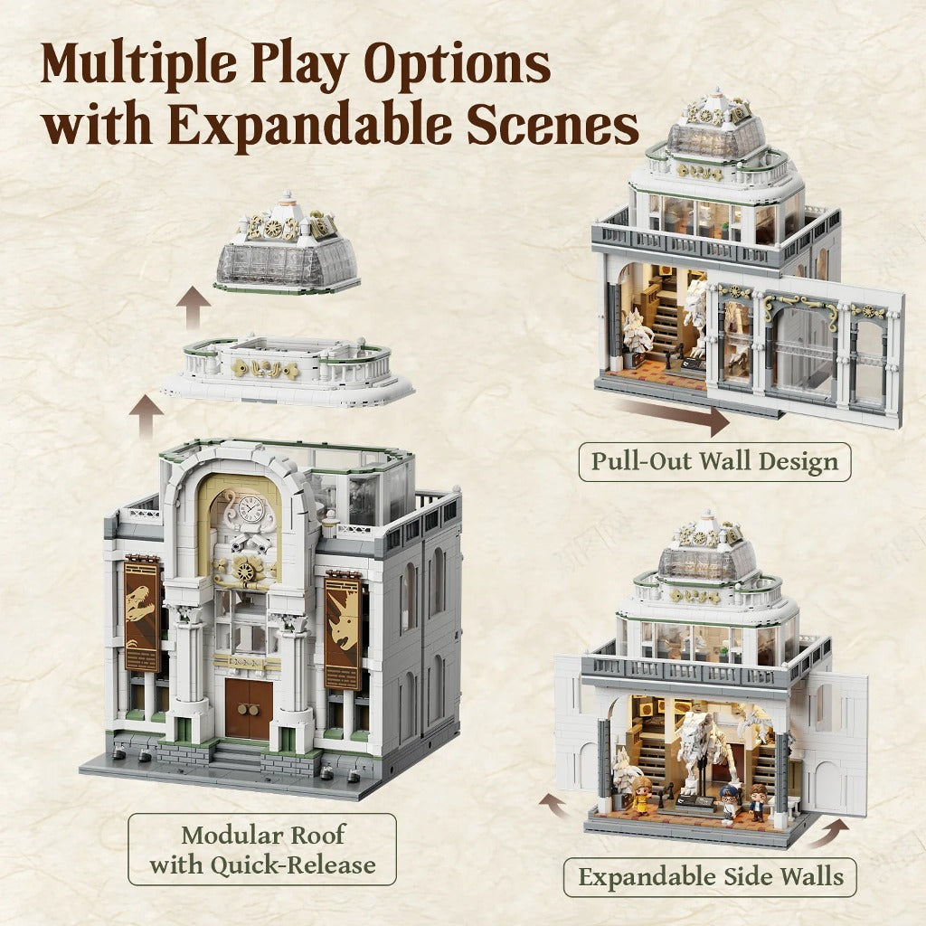 Pantasy Dinosaur Museum (85047) building set - view 6
