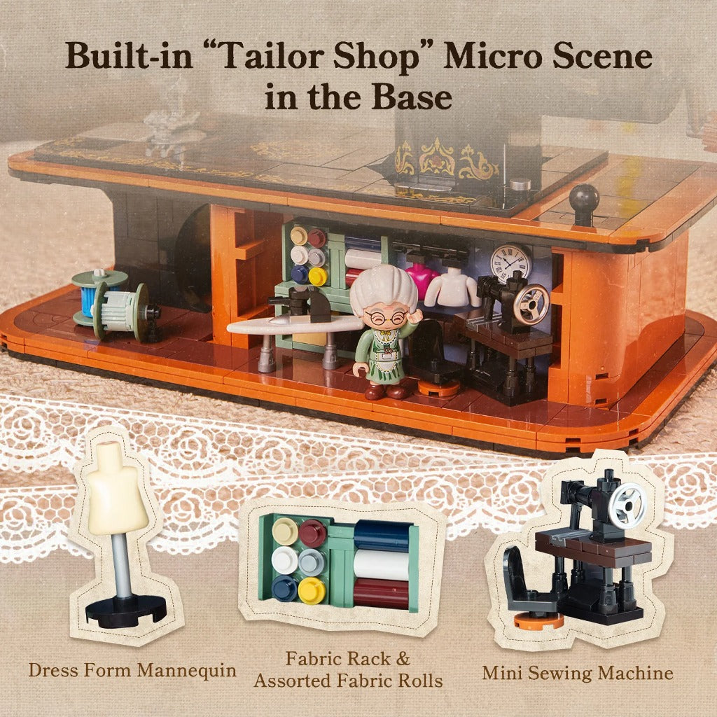 Pantasy Hand Crank Sewing Machine (85028) building set - view 5