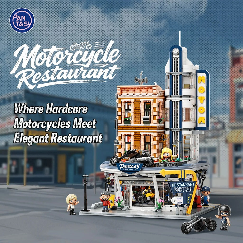 Pantasy Motorcycle Restaurant (85024) building set - view 2