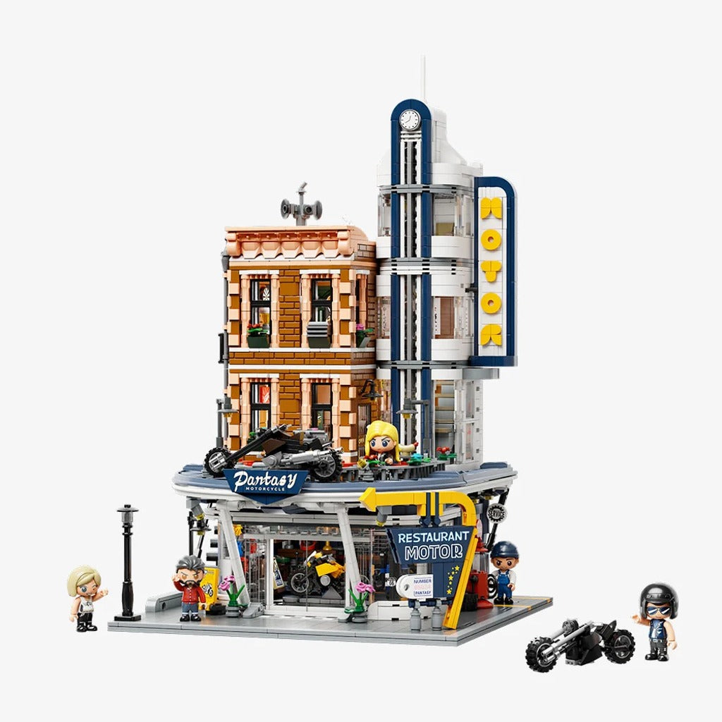 Pantasy Motorcycle Restaurant (85024) building set