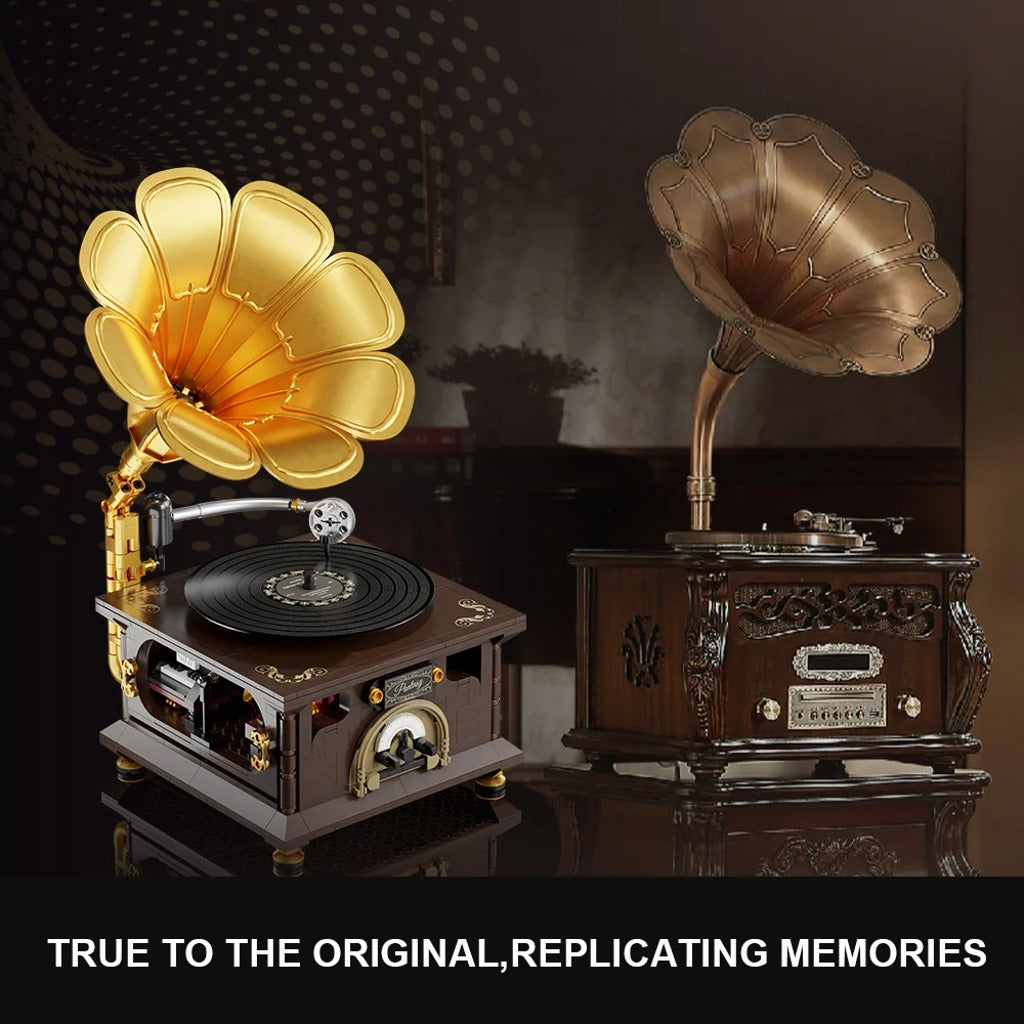 Pantasy Retro Gramophone (85009) building set - view 7