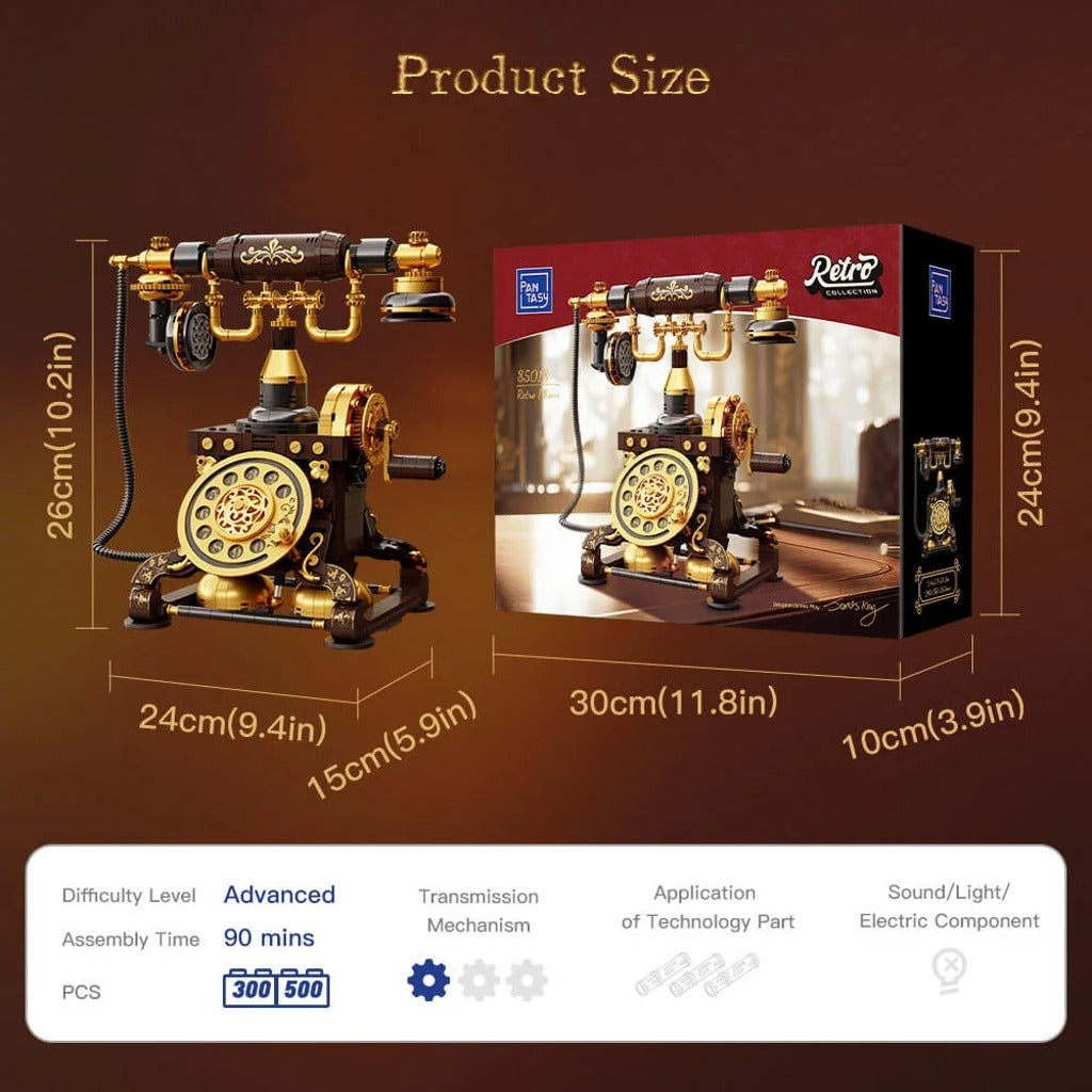Pantasy Retro Phone (85018) building set - view 5