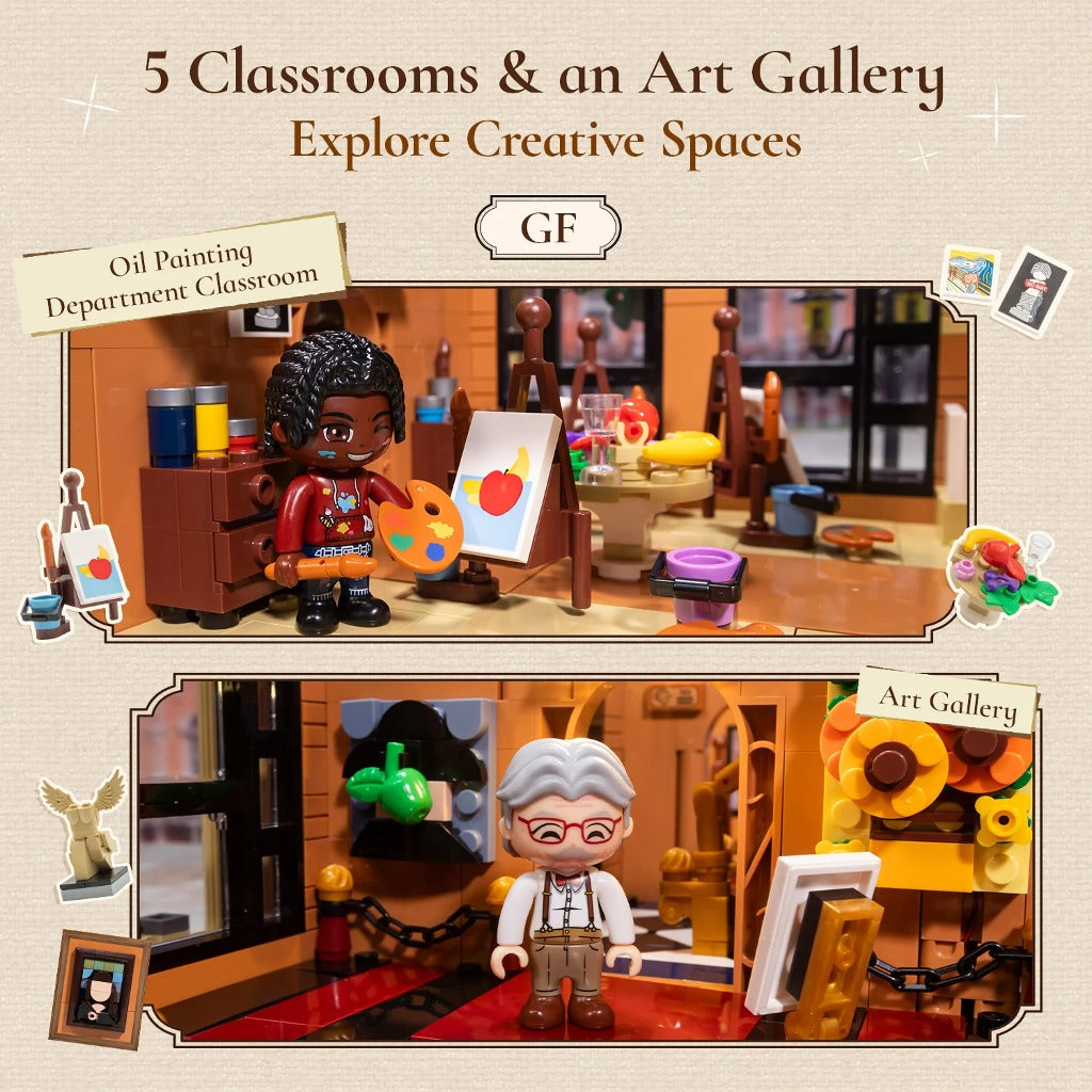 Pantasy School of Arts (85036) building set - view 5