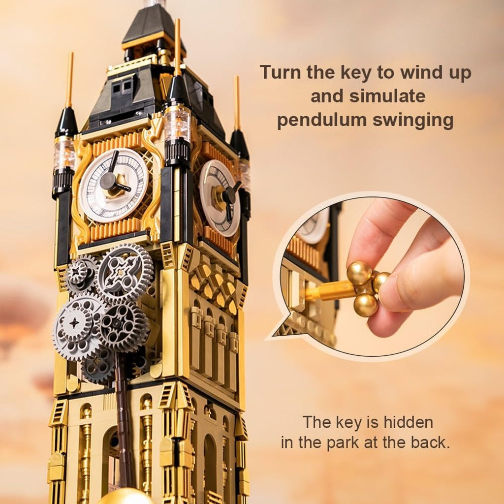 Pantasy Steampunk Clock Tower (85008) building set - view 3