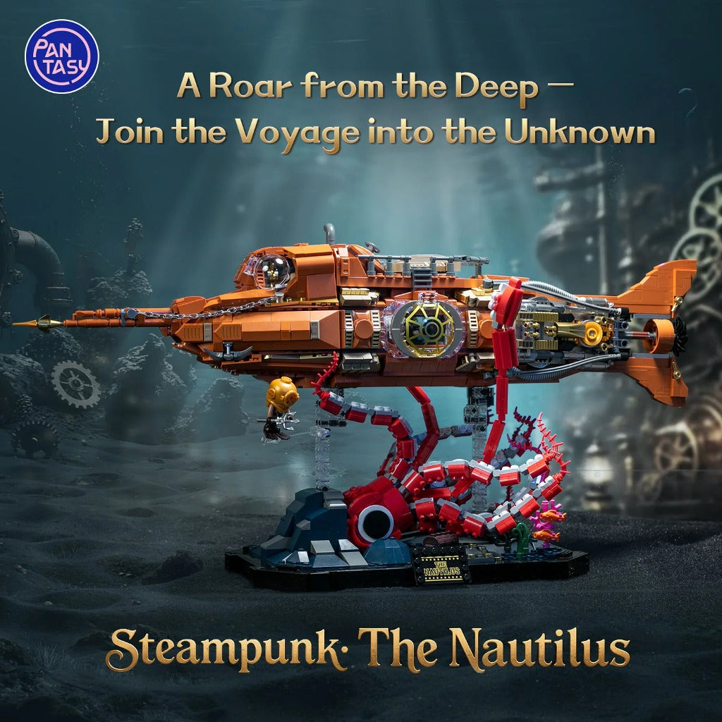 Pantasy Steampunk The Nautilus (85029) building set - view 2