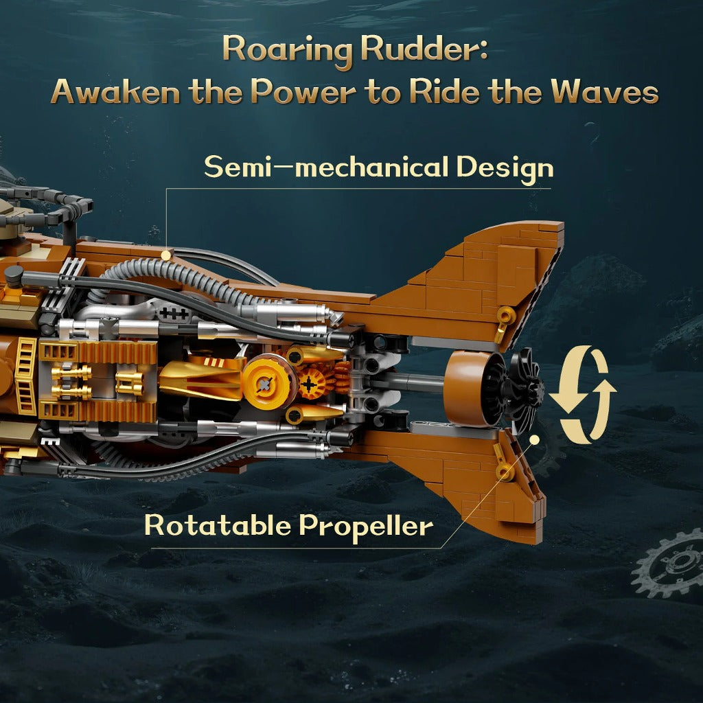 Pantasy Steampunk The Nautilus (85029) building set - view 5