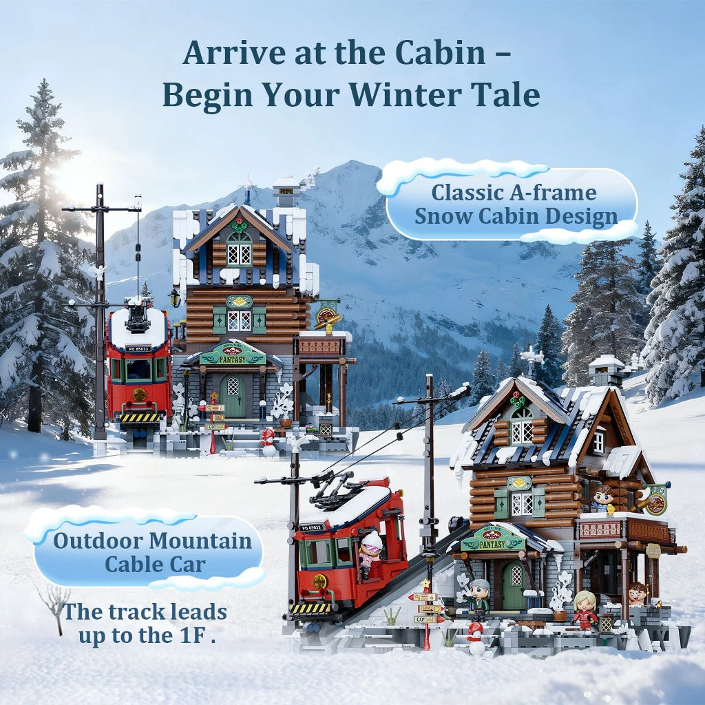 Pantasy Summit Cabin (85033) building set - view 3