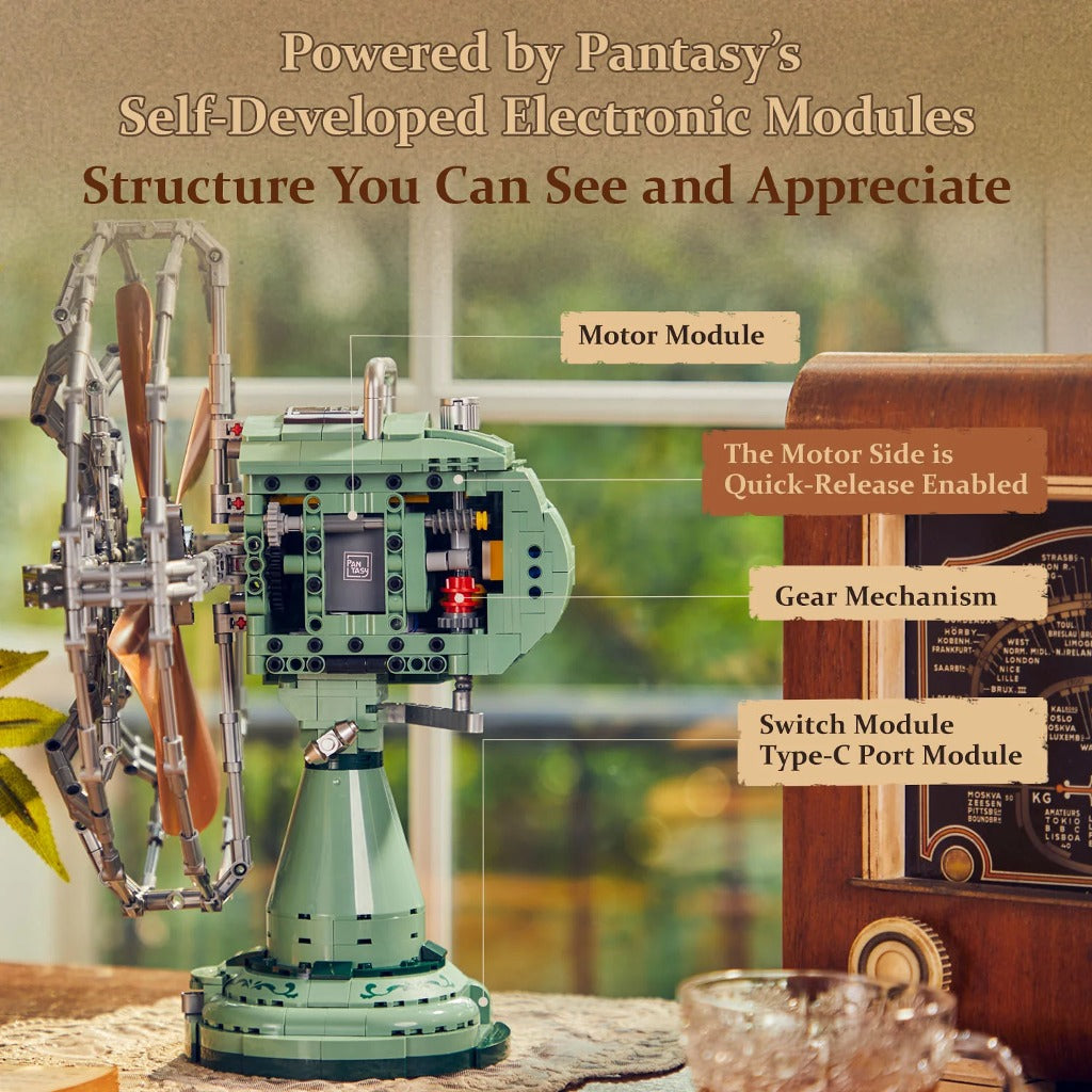 Pantasy Table Fan (85044) building set - view 6