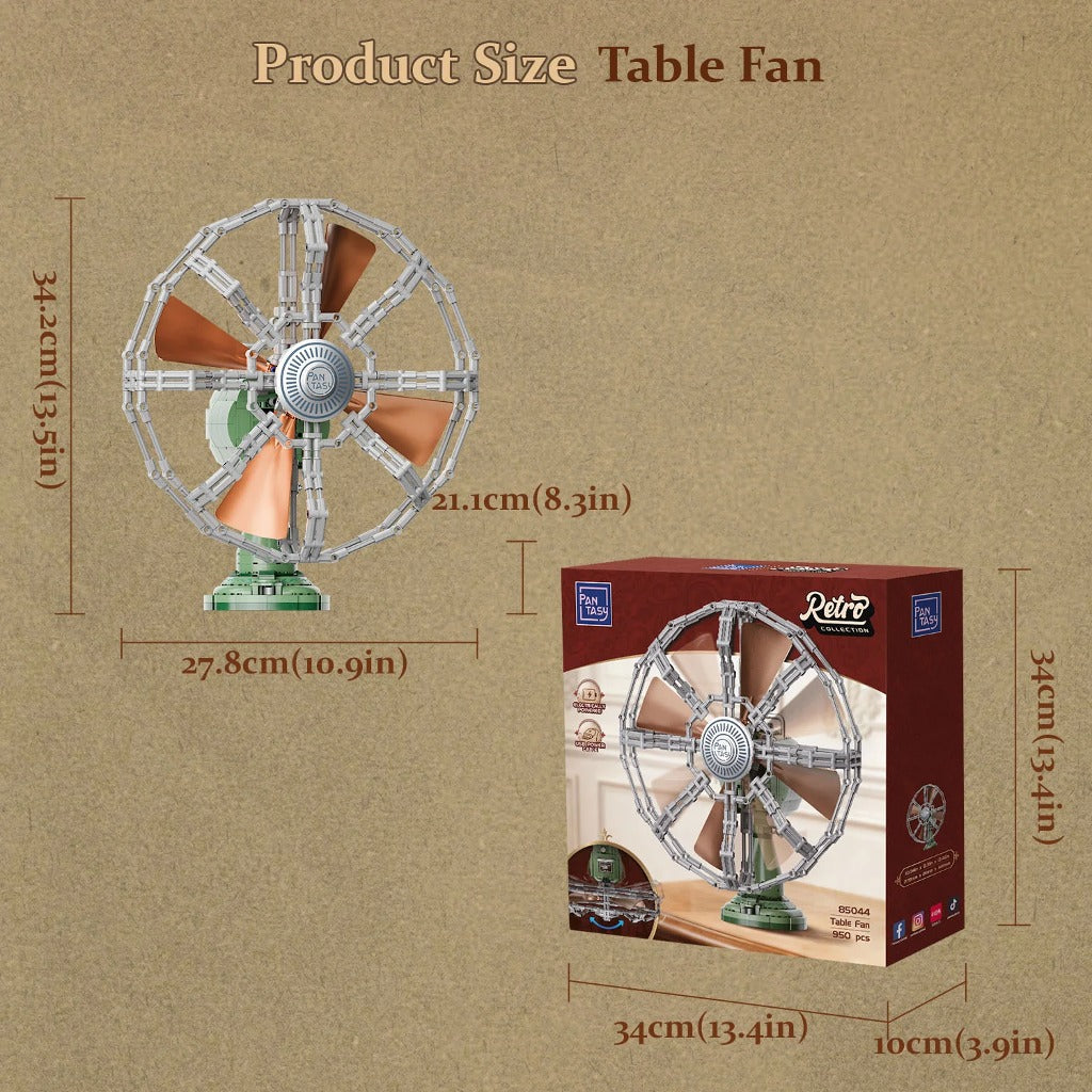 Pantasy Table Fan (85044) building set - view 8