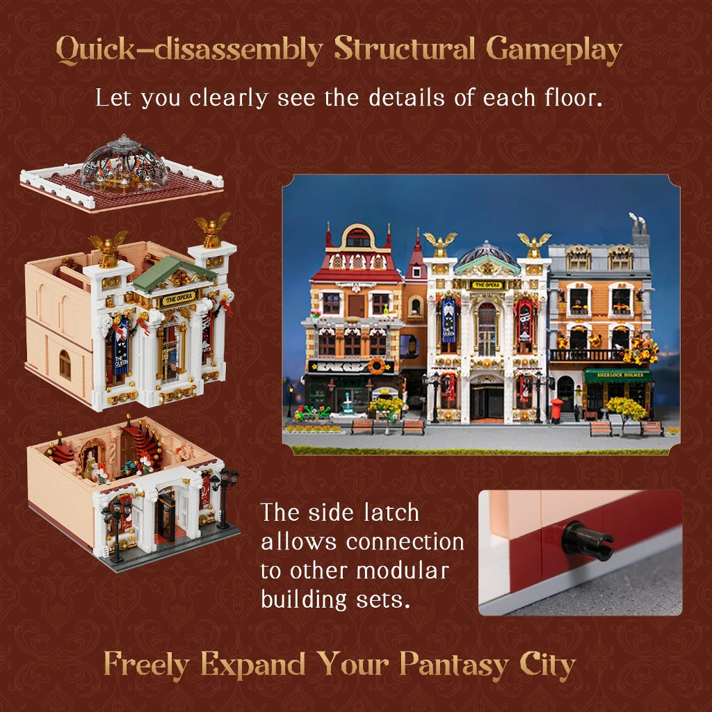 Pantasy The Opera (85019) building set - view 7