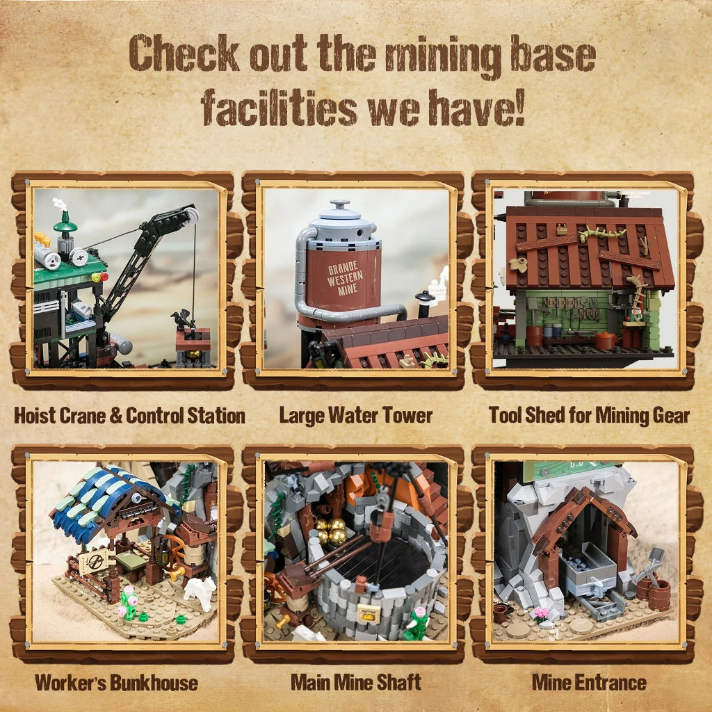 Pantasy Western Mine (85025) building set - view 3