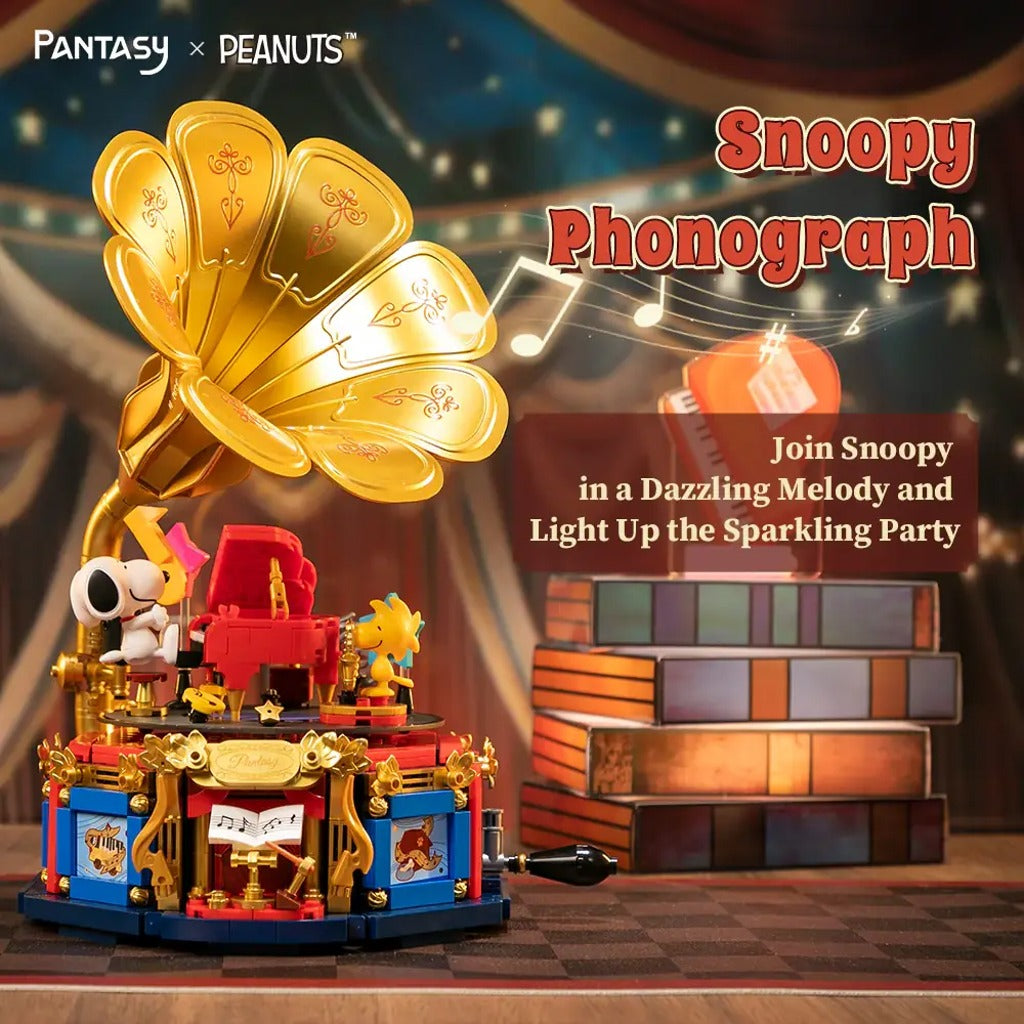 Pantasy x Snoopy Phonograph (86911) building set - view 2