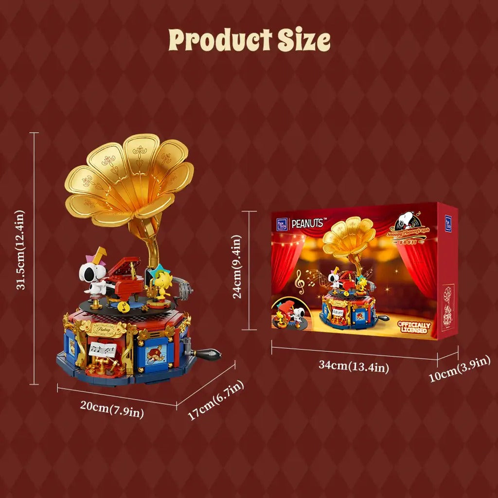 Pantasy x Snoopy Phonograph (86911) building set - view 8