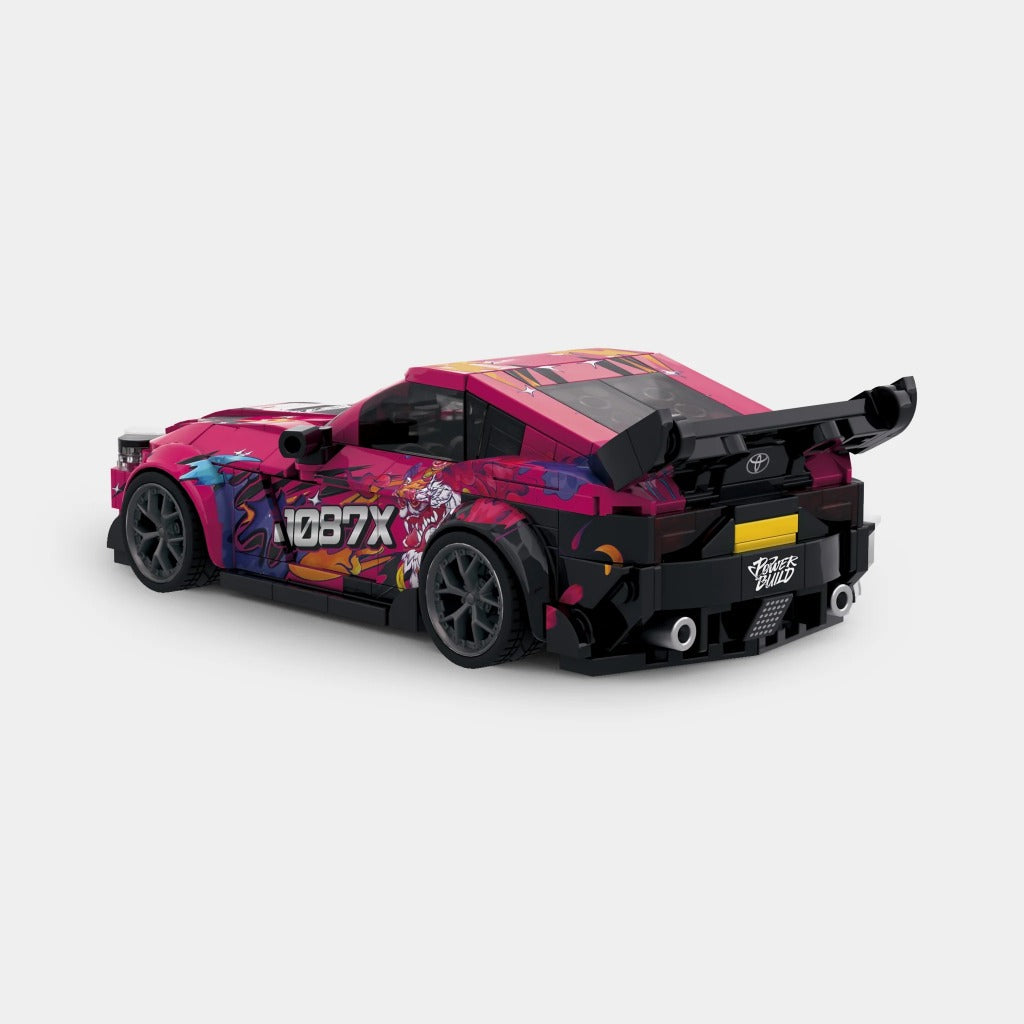 PowerBuild 1087x Drift Team Toyota Supra building set - view 4