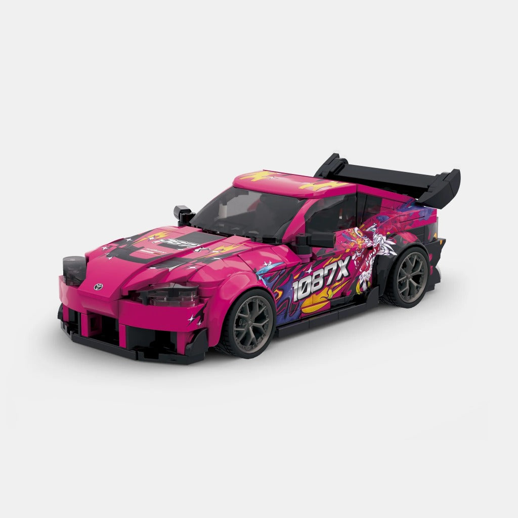 PowerBuild 1087x Drift Team Toyota Supra building set