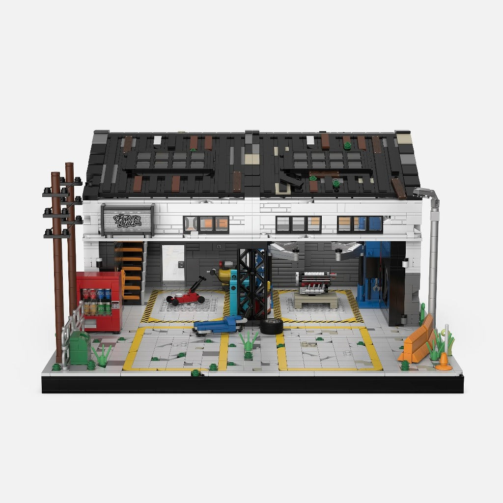 PowerBuild Auto Repair Shop building set - view 3