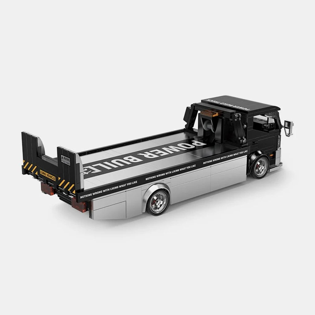 PowerBuild Flatbed Truck building set - view 4