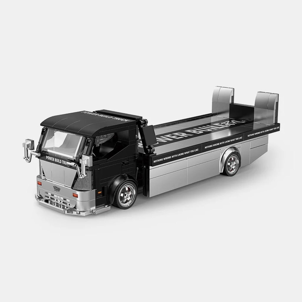 PowerBuild Flatbed Truck building set