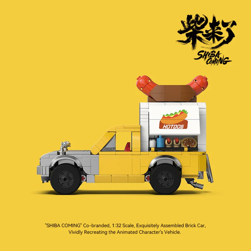 PowerBuild ShibaComing™ Hot Dog Truck building set - view 3
