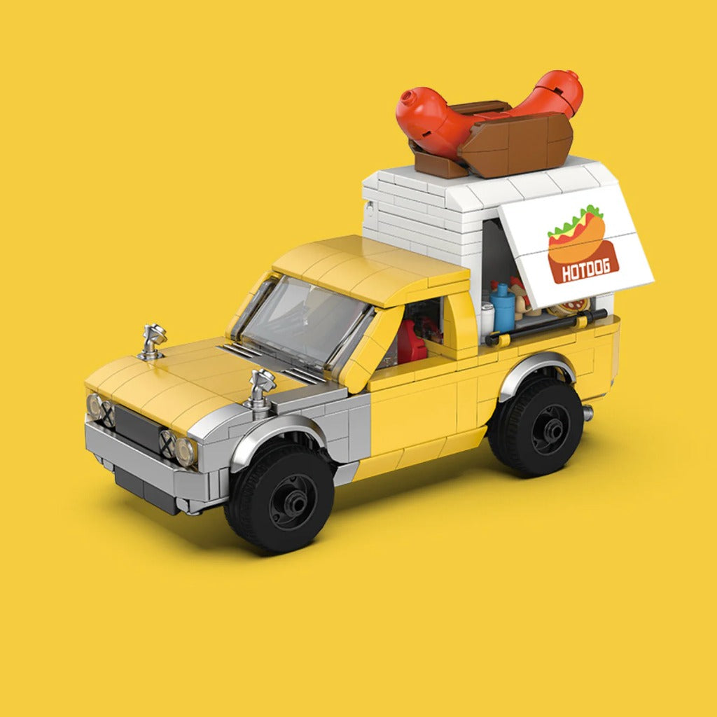 PowerBuild ShibaComing™ Hot Dog Truck building set