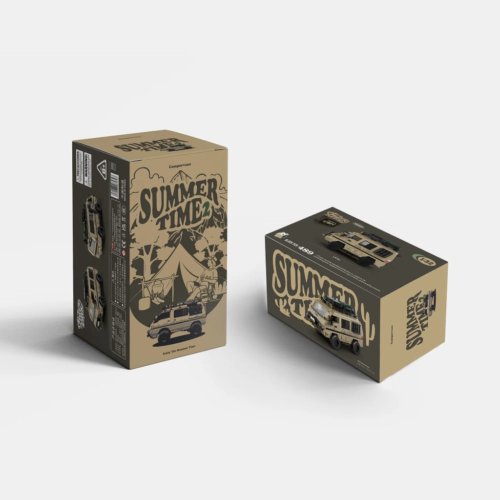 PowerBuild Retro 4x4 Camper Van building set - view 2