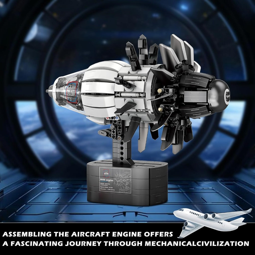 Reobrix Aircraft Engine (33018) building set - view 4