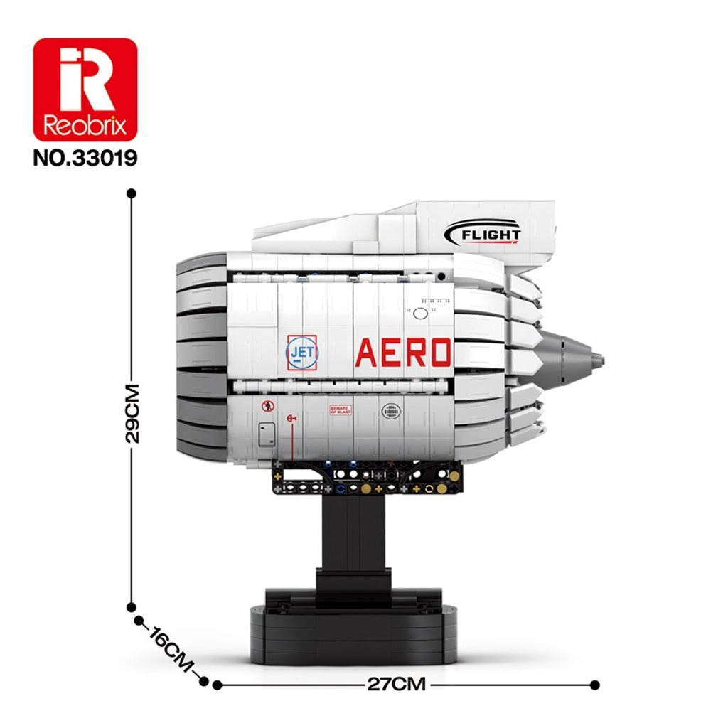 Reobrix Aircraft Engine (33019) building set - view 2