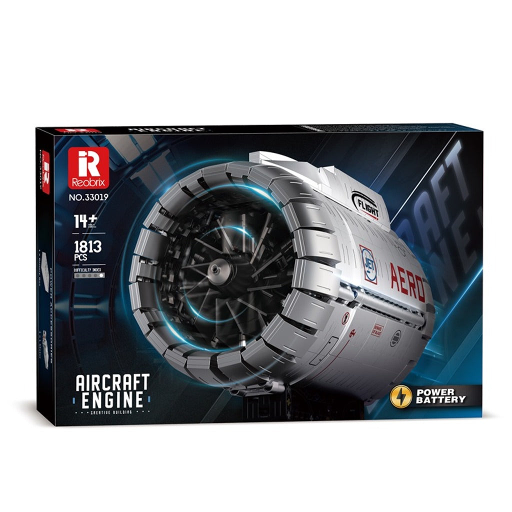 Reobrix Aircraft Engine (33019) building set - view 3