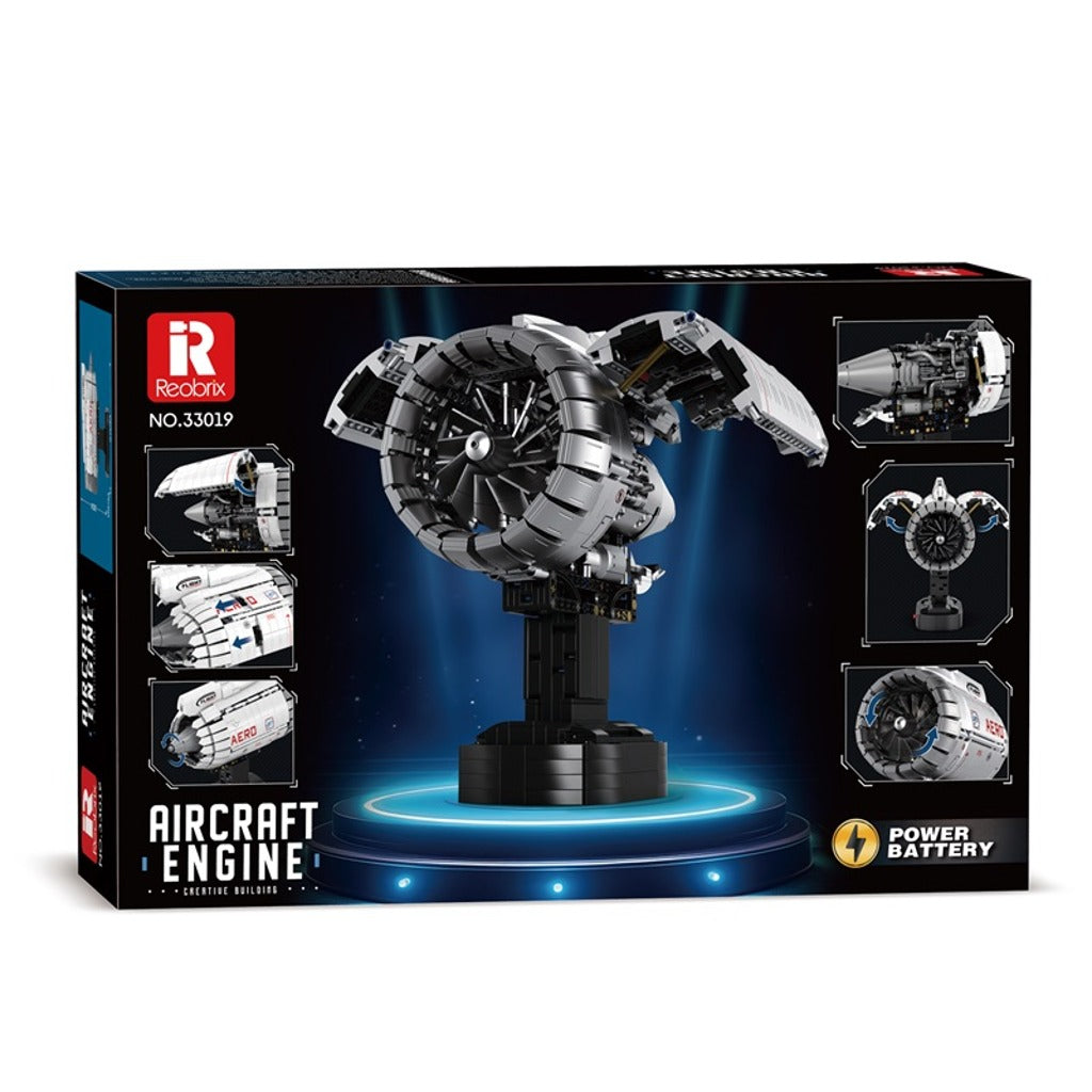 Reobrix Aircraft Engine (33019) building set - view 4